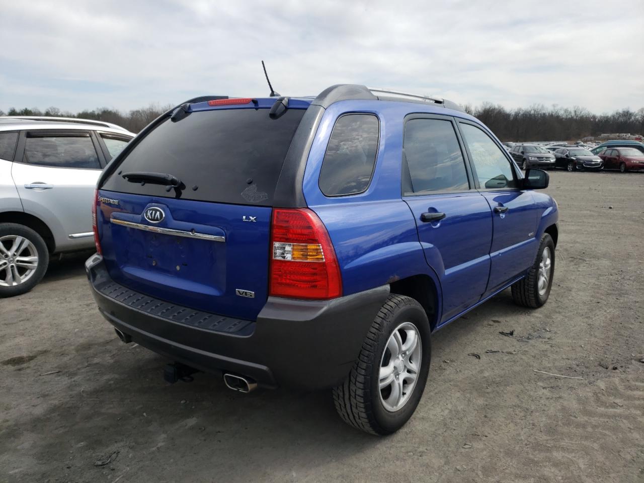 Photo 4 from auction – 2007 KIA SPORTAGE E with VIN KNDJE723977396467