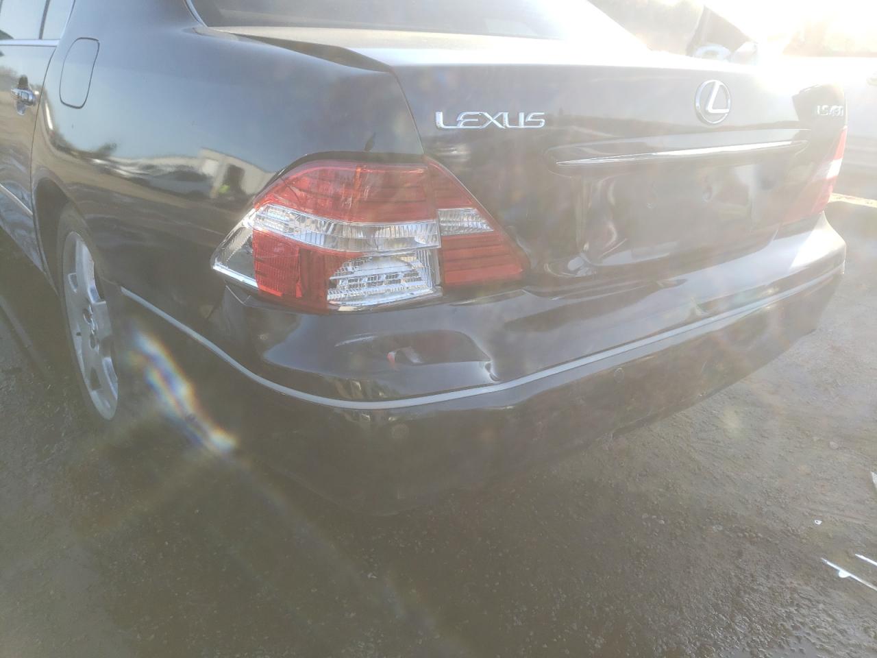 Photo 9 from auction – 2005 LEXUS LS 430 with VIN JTHBN36F055014075