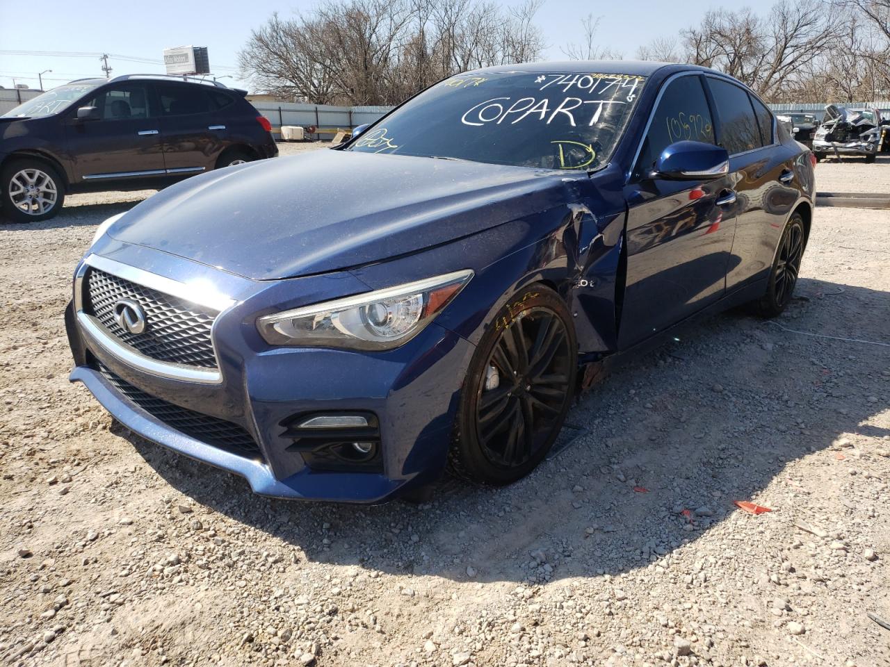 Photo 2 from auction – 2017 INFINITI Q50 PREMIU with VIN JN1EV7AP1HM740174