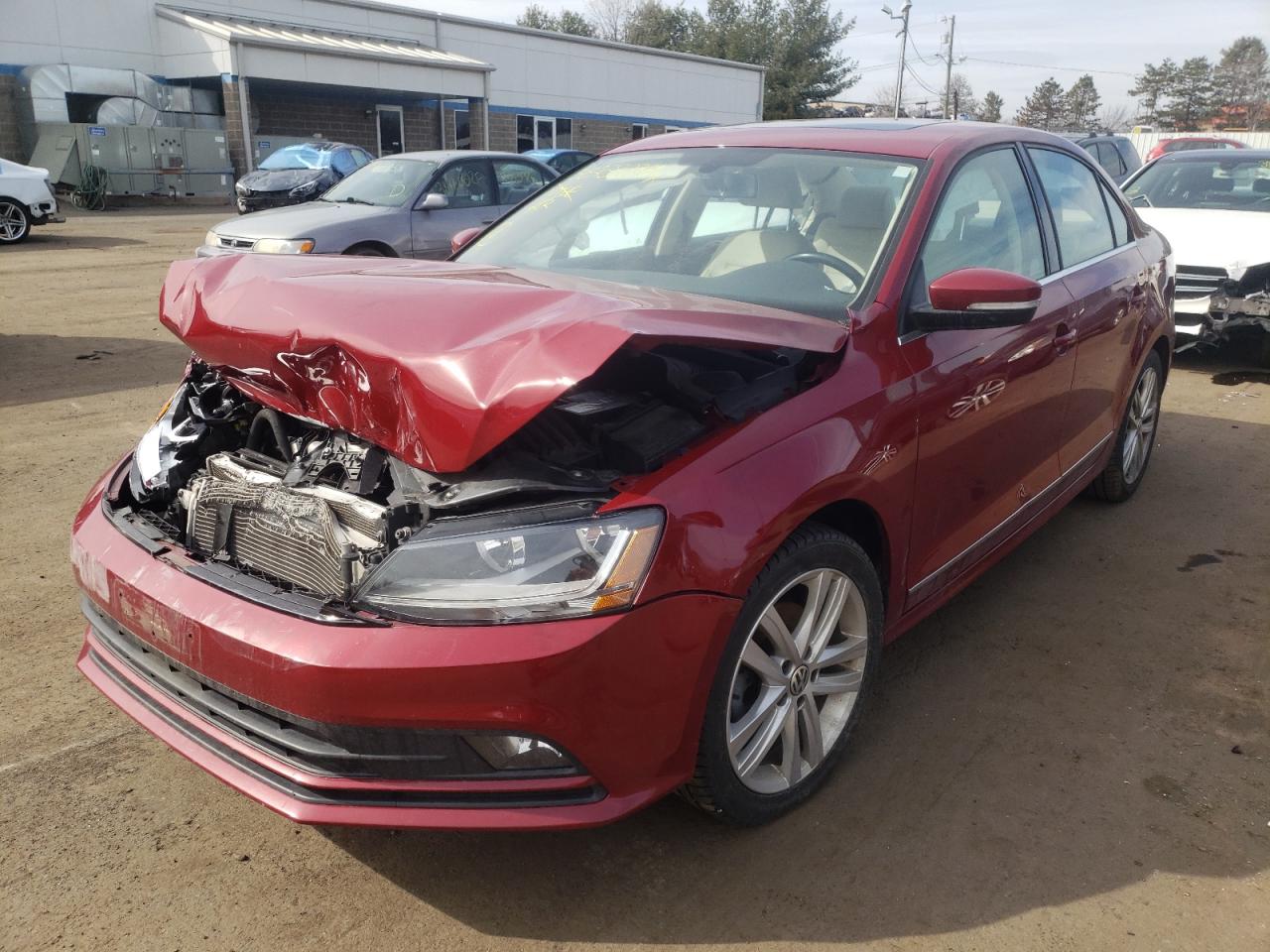 Photo 2 from auction – 2017 VOLKSWAGEN JETTA SEL with VIN 3VWL17AJXHM229401