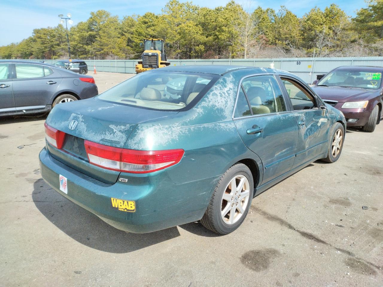 Photo 4 from auction – 2003 HONDA ACCORD EX with VIN 1HGCM665X3A072850