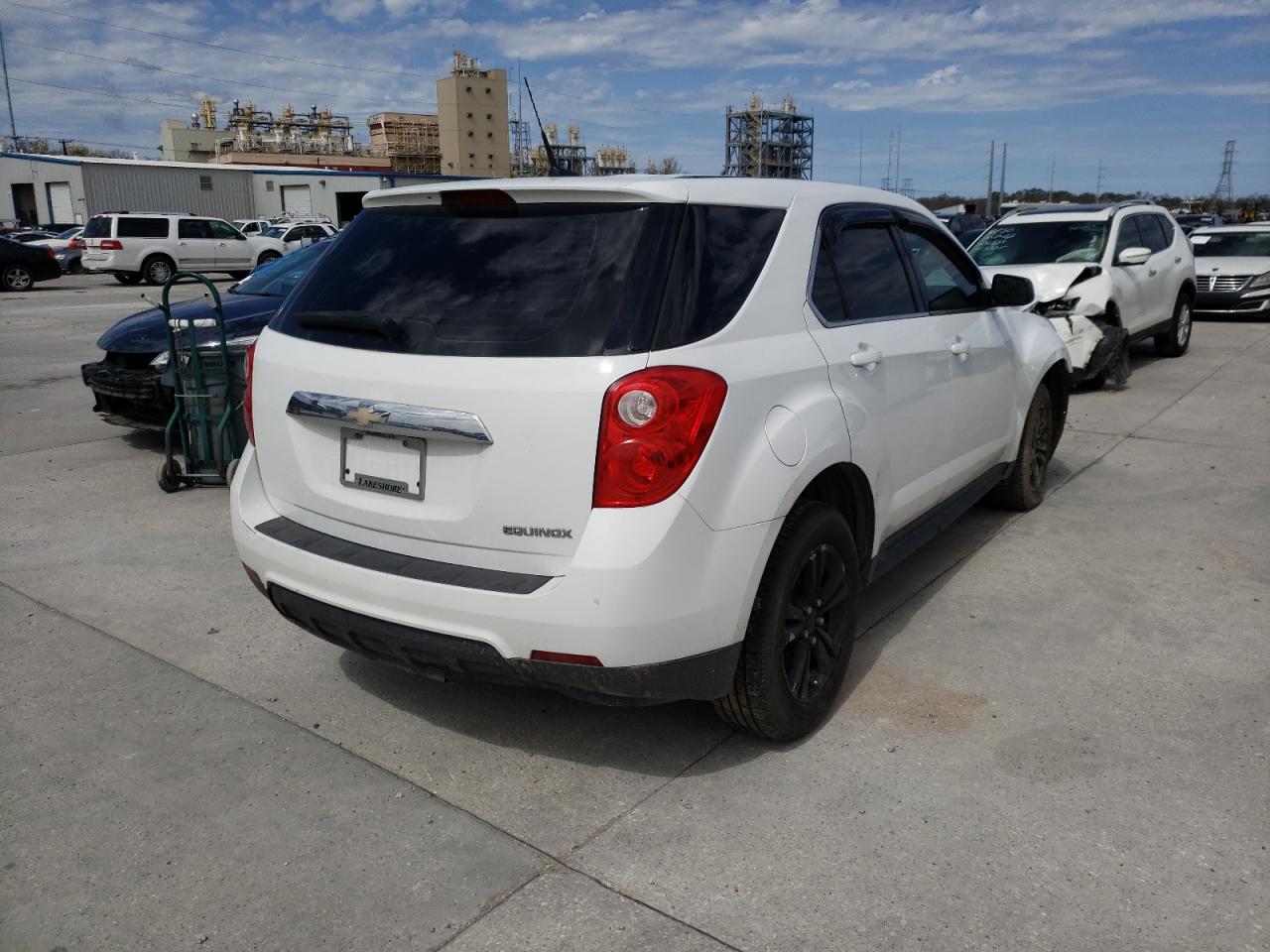 Photo 4 from auction – 2011 CHEVROLET EQUINOX LS with VIN 2GNALBEC1B1280763