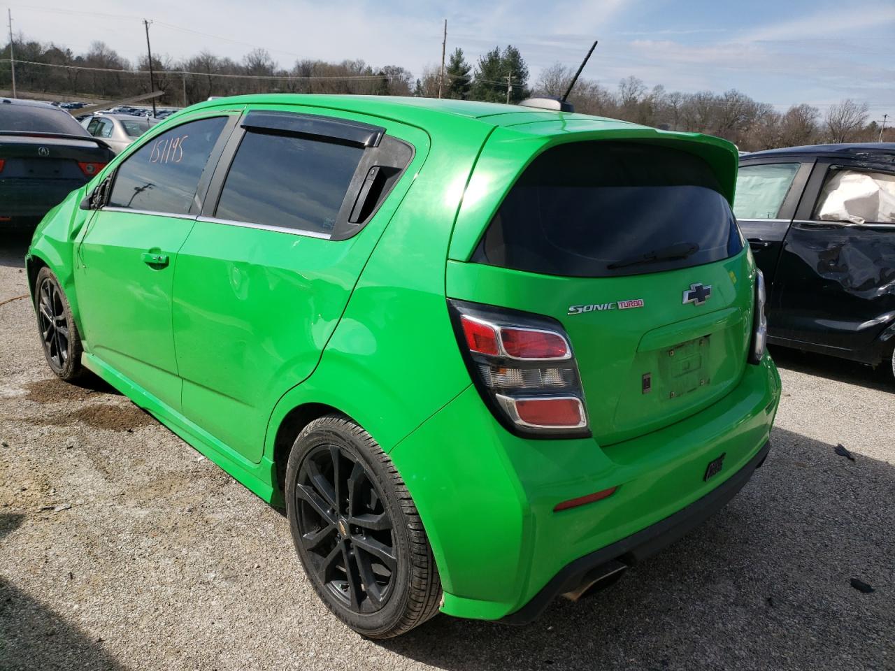 Photo 3 from auction – 2017 CHEVROLET SONIC LT with VIN 1G1JD6SB3H4158274