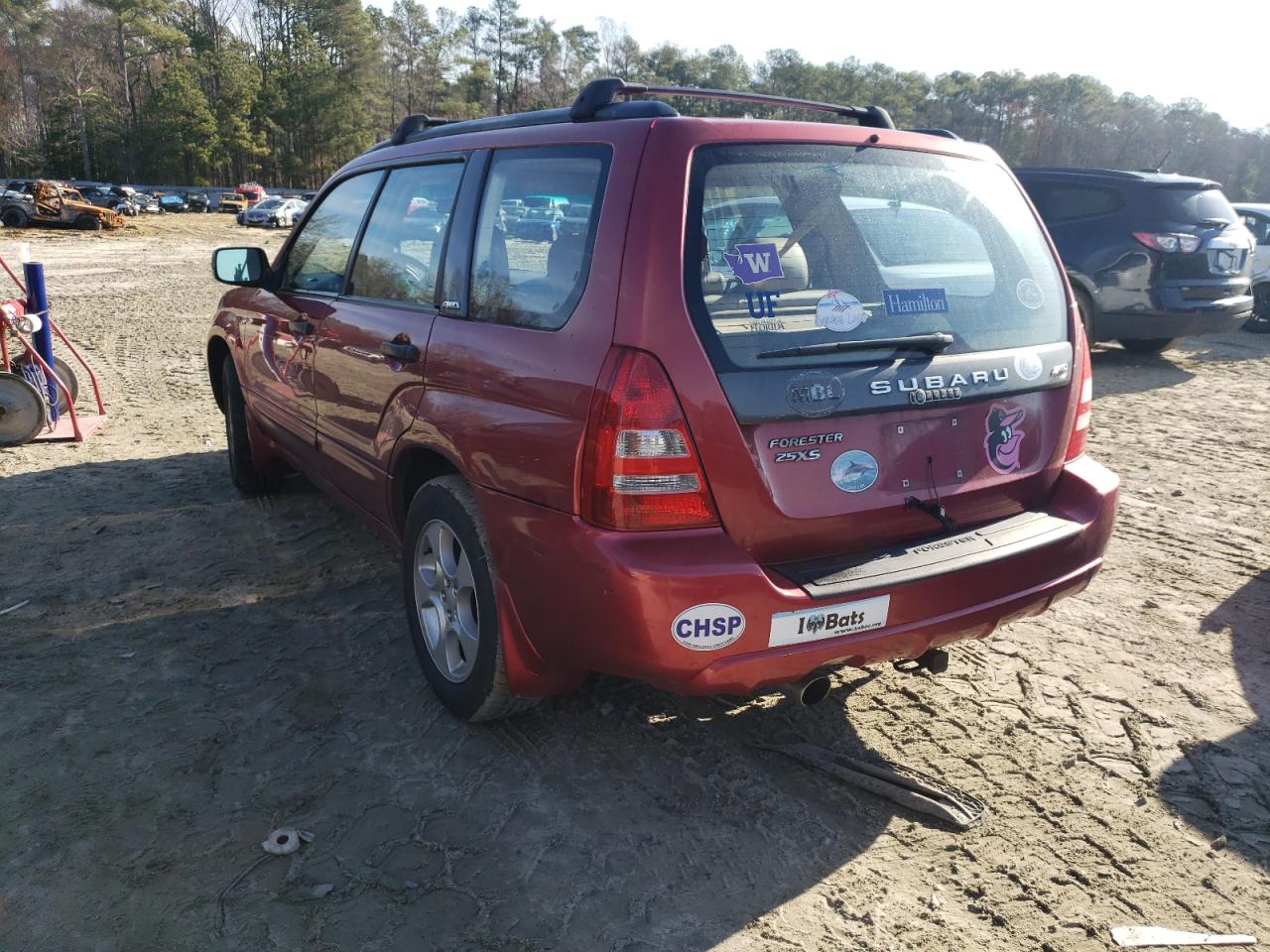 Photo 3 from auction – 2004 SUBARU FORESTER 2 with VIN JF1SG65694H705235