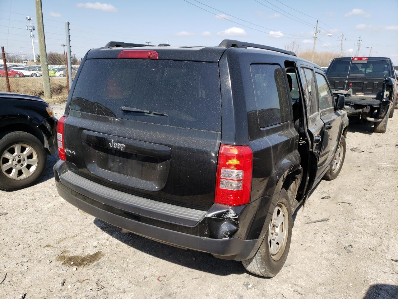 Photo 4 from auction – 2017 JEEP PATRIOT SP with VIN 1C4NJRBB4HD106476
