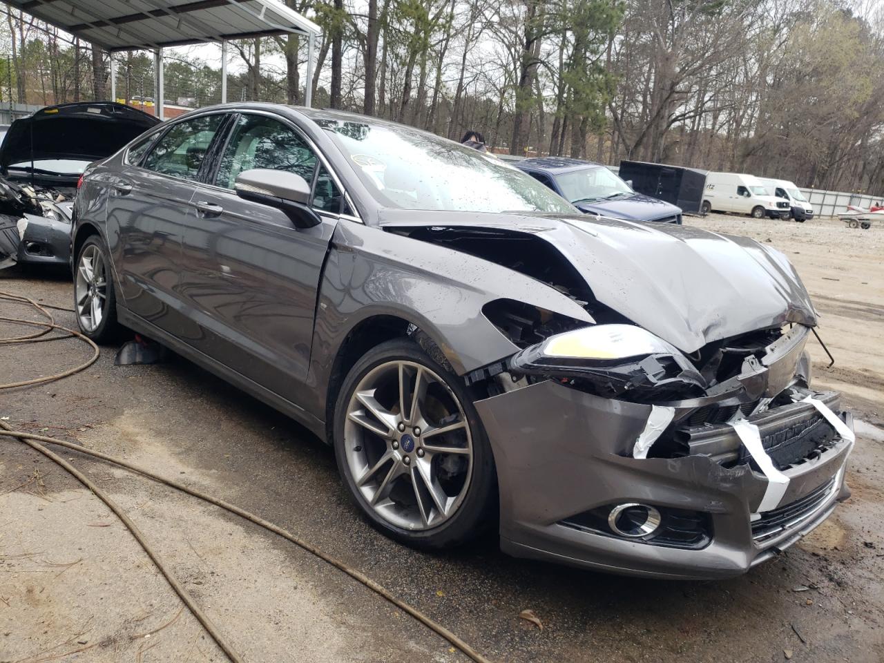 FORD FUSION TIT 2014 with VIN 3FA6P0K94ER303572 - Photo from auction