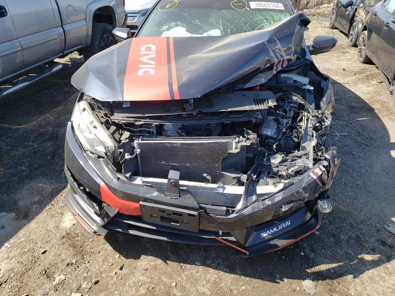 Photo 7 from auction – 2016 HONDA CIVIC LX with VIN 19XFC2F57GE211536