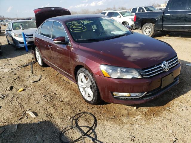 VOLKSWAGEN PASSAT SEL 2013 with VIN 1VWCN7A35DC066982 - Photo from auction