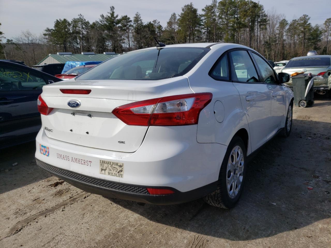 Photo 4 from auction – 2012 FORD FOCUS SE with VIN 1FAHP3F28CL363051