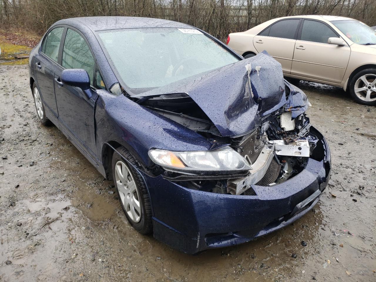 HONDA CIVIC LX 2009 with VIN 19XFA16599E003547 - Photo from auction