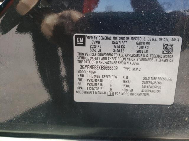 Photo 10 from auction – 2014 CADILLAC SRX with VIN 3GYFNEE3XES656809