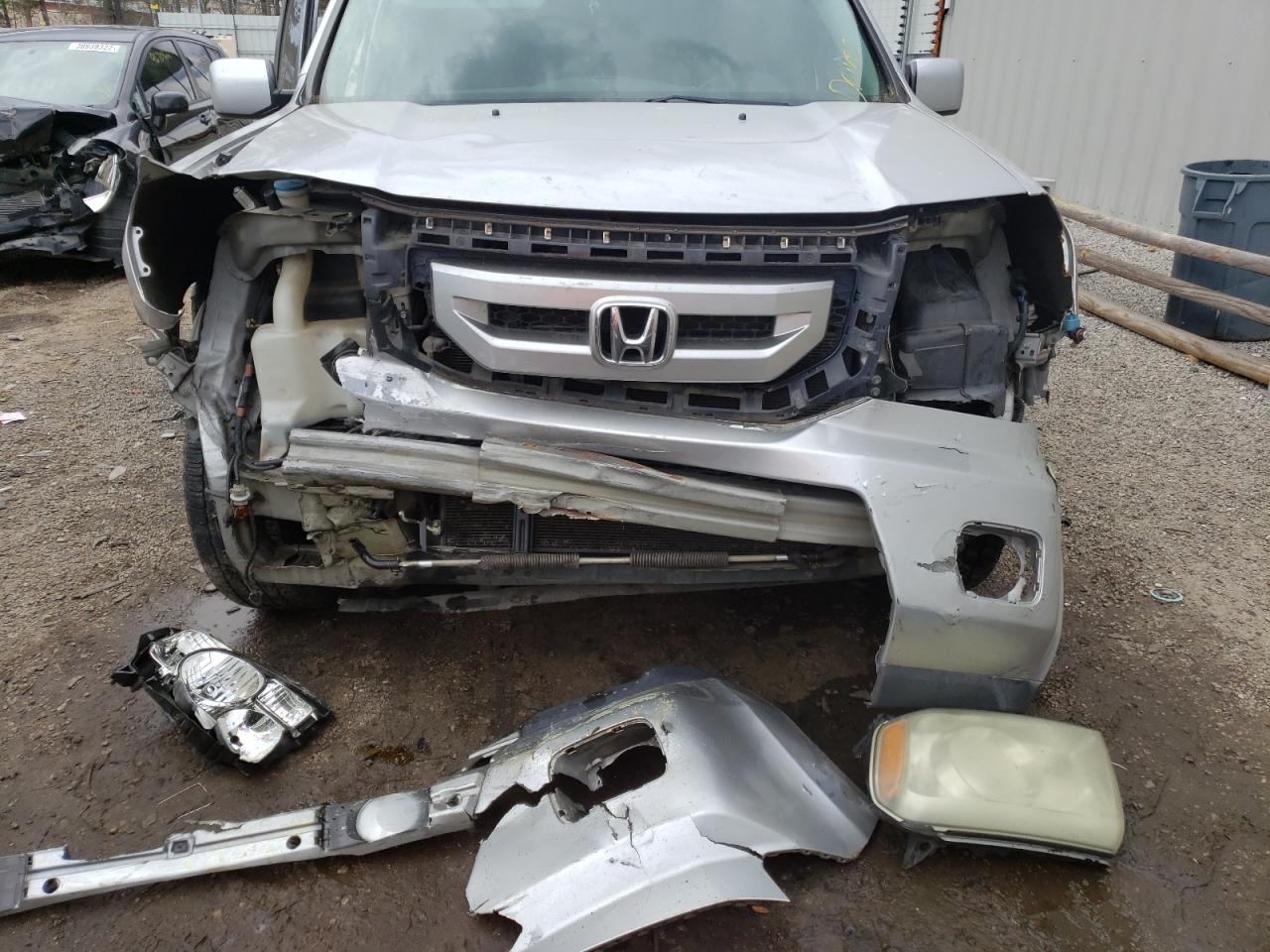 Photo 9 from auction – 2010 HONDA PILOT EX with VIN 5FNYF3H48AB008652
