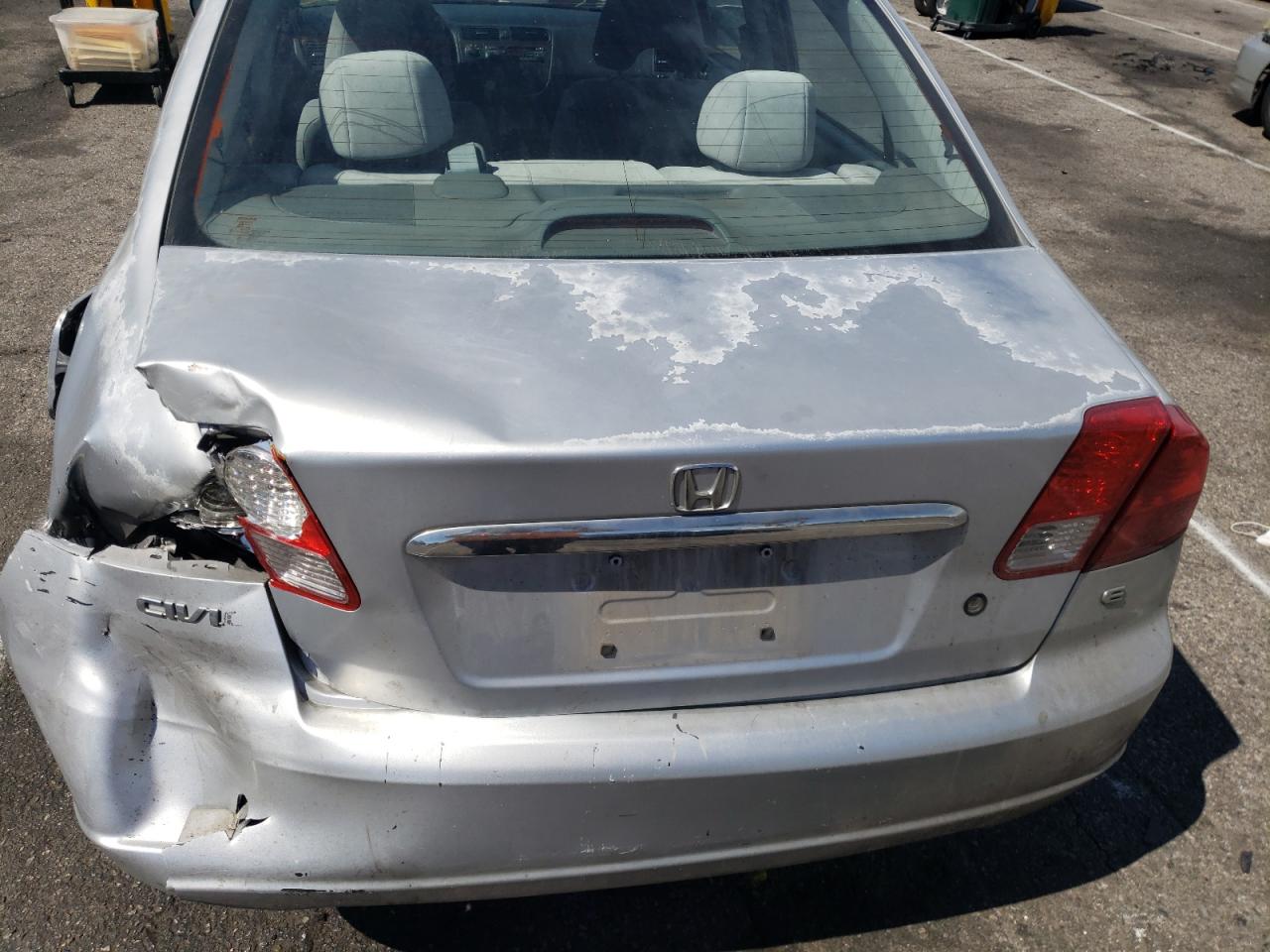 Photo 9 from auction – 2003 HONDA CIVIC EX with VIN 2HGES25783H608352