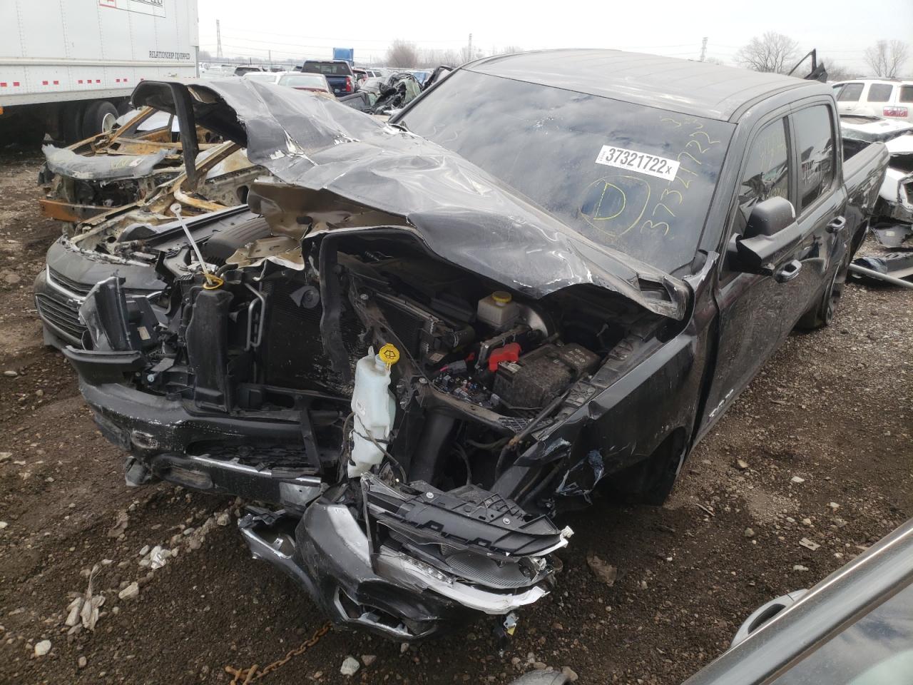 Photo 2 from auction – 2019 RAM 1500 BIG H with VIN 1C6SRFFT9KN538079