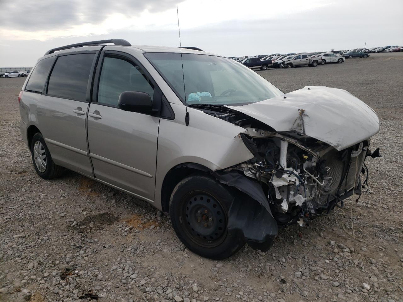 TOYOTA SIENNA CE 2008 with VIN 5TDZK23C78S193923 - Photo from auction
