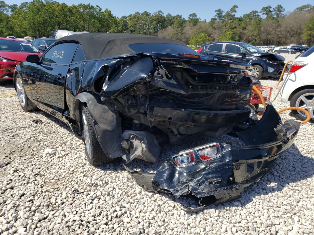 Photo 3 from auction – 2011 CHEVROLET CAMARO LT with VIN 2G1FC3DD1B9157862
