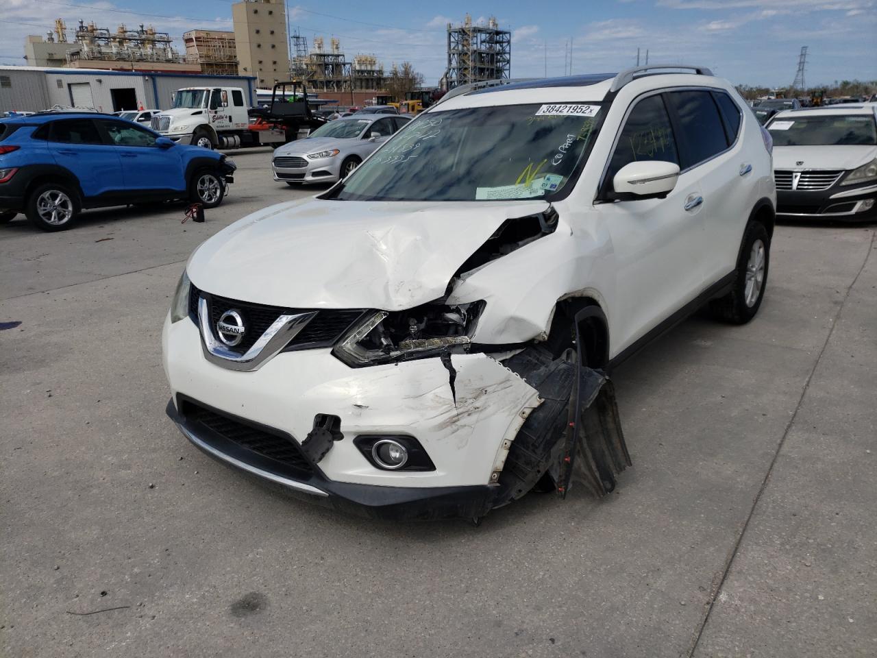 Photo 2 from auction – 2014 NISSAN ROGUE S with VIN 5N1AT2MT6EC753335