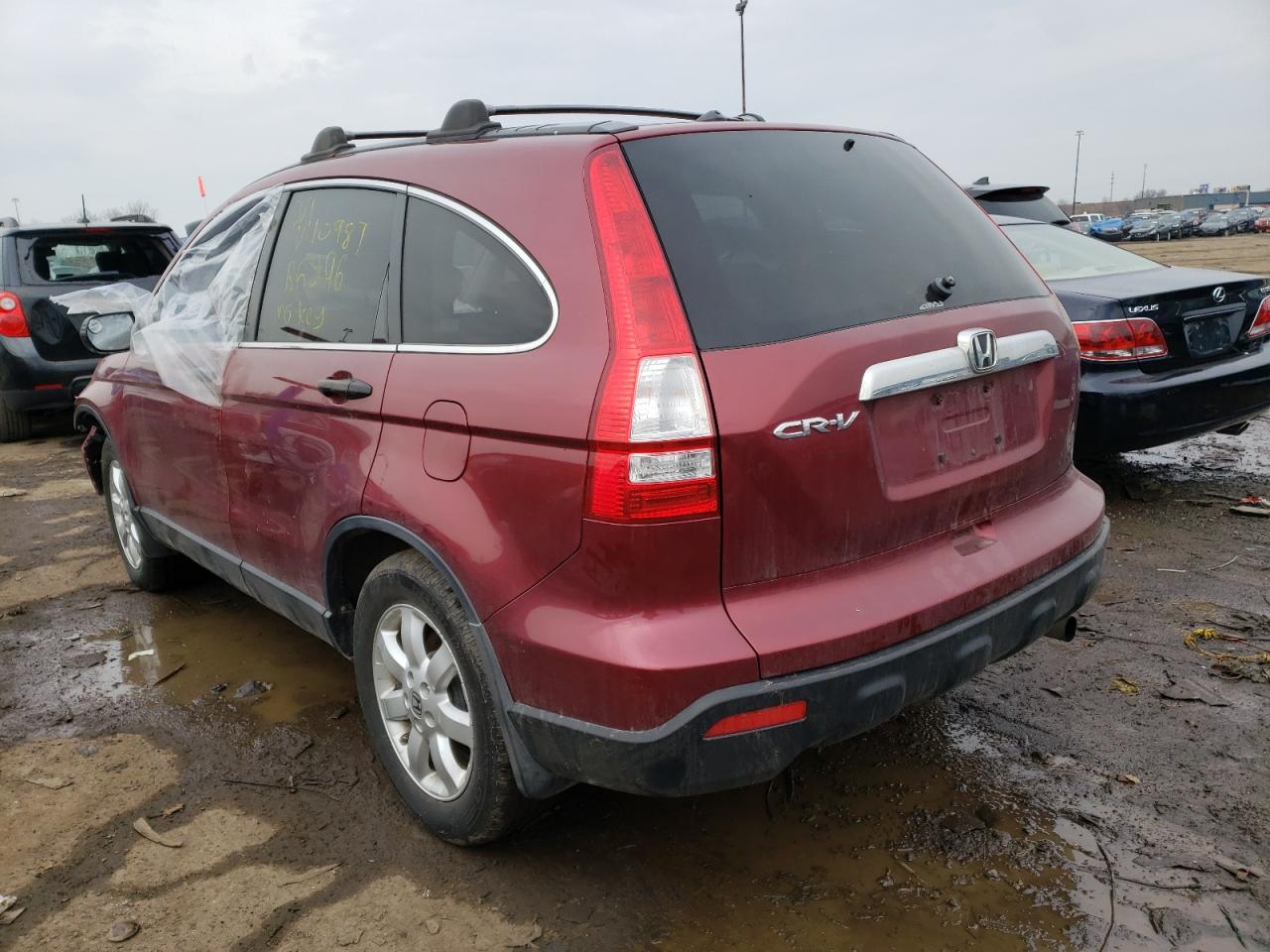 Photo 13 from auction – 2007 HONDA CR-V EX with VIN JHLRE48537C110987