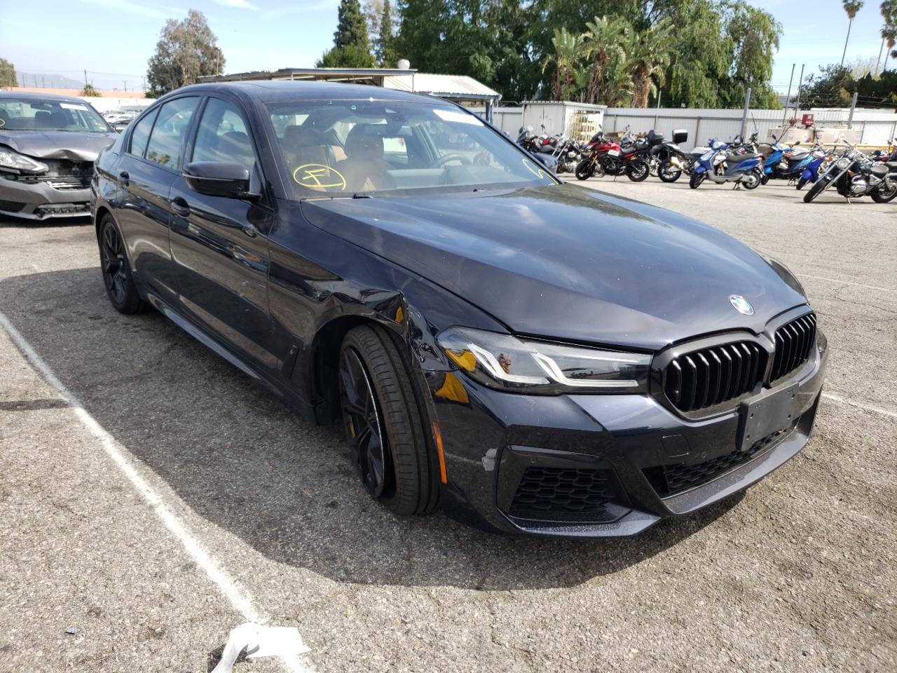 BMW 540 I 2022 with VIN WBA53BJ07NCH92080 - Photo from auction