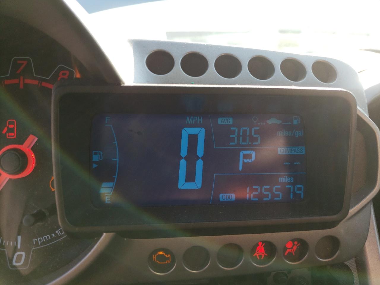 Photo 8 from auction – 2016 CHEVROLET SONIC LTZ with VIN 1G1JE6SB7G4136161