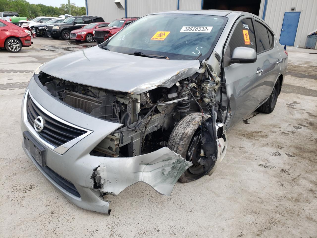 Photo 2 from auction – 2012 NISSAN VERSA S with VIN 3N1CN7AP7CL888839