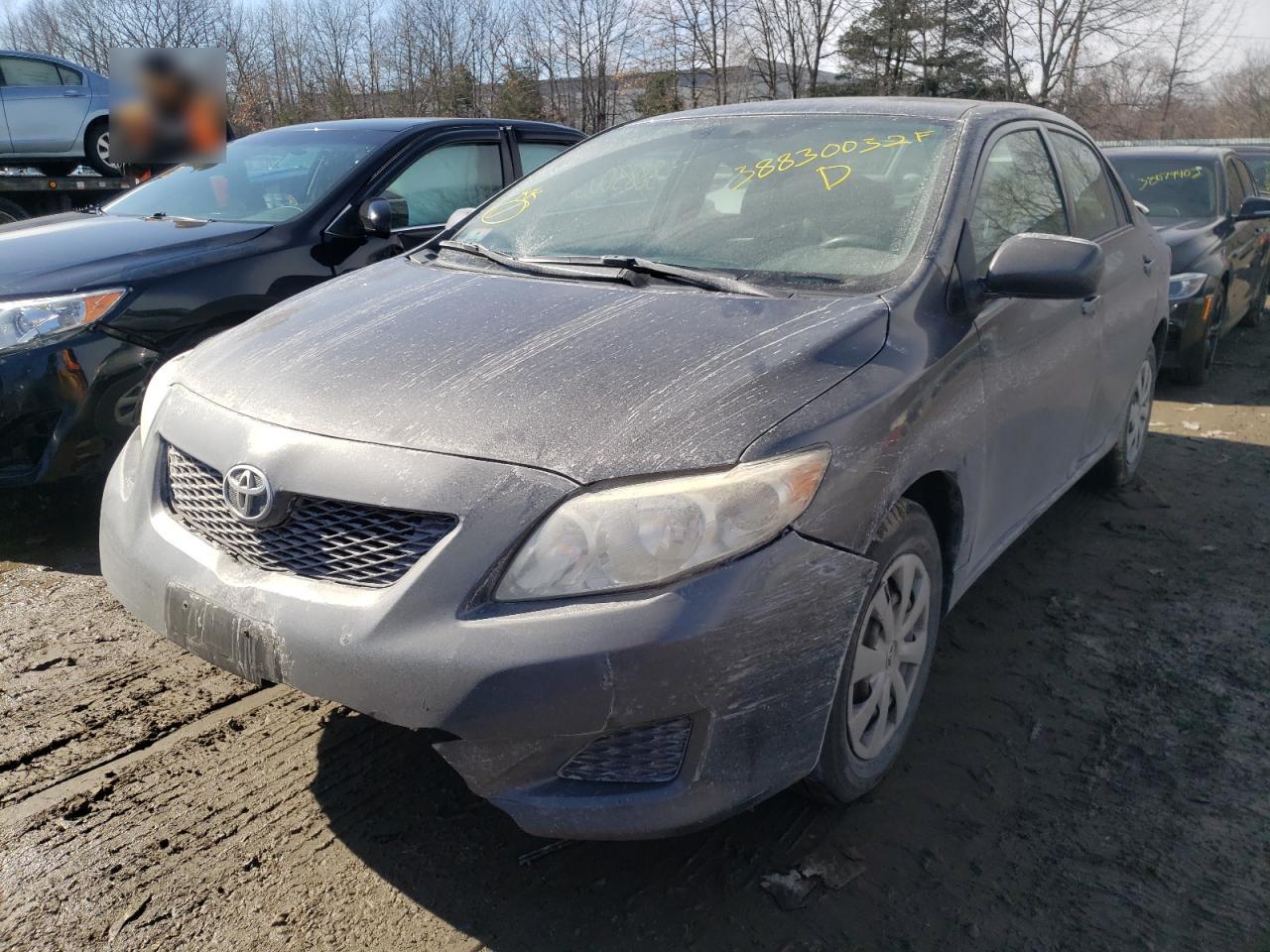 Photo 2 from auction – 2009 TOYOTA COROLLA BA with VIN JTDBL40EX9J024445