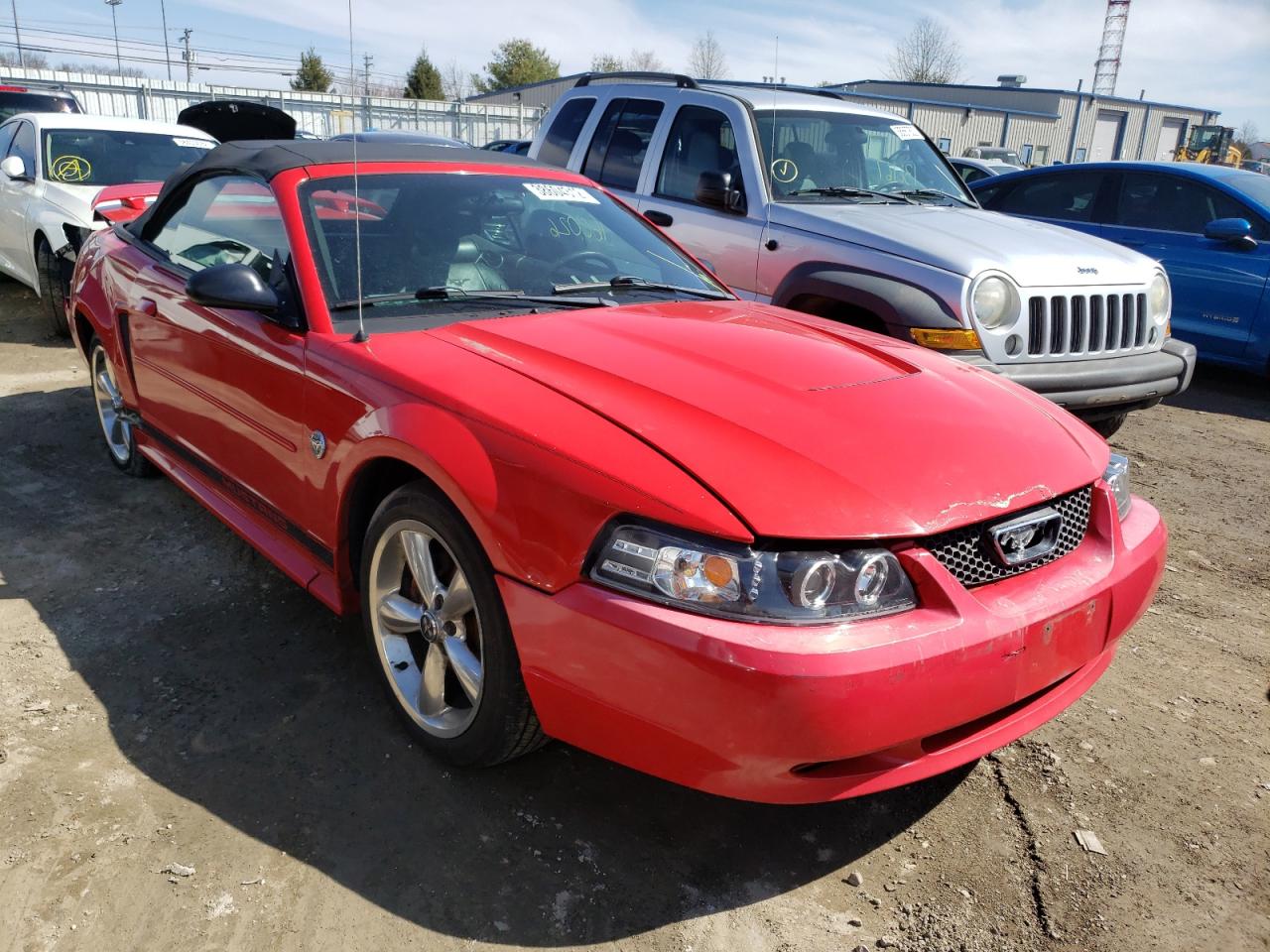 FORD MUSTANG 2004 with VIN 1FAFP44614F196387 - Photo from auction
