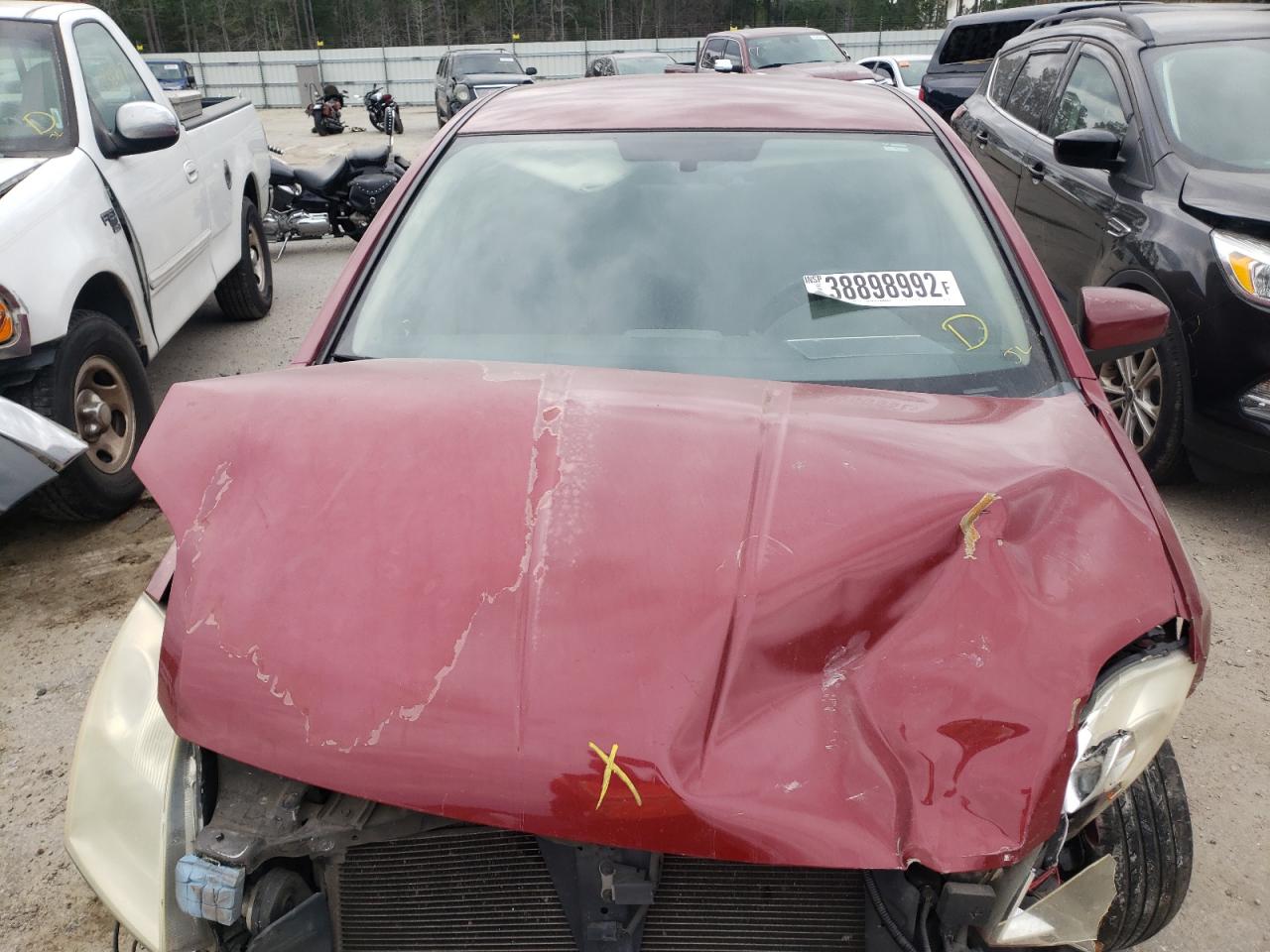 Photo 7 from auction – 2008 NISSAN SENTRA 2.0 with VIN 3N1AB61E38L689173