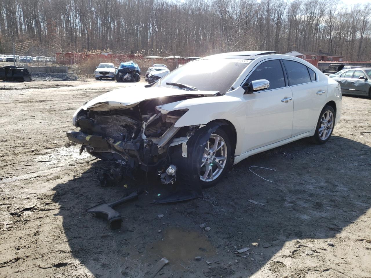 Photo 2 from auction – 2014 NISSAN MAXIMA S with VIN 1N4AA5AP6EC484374