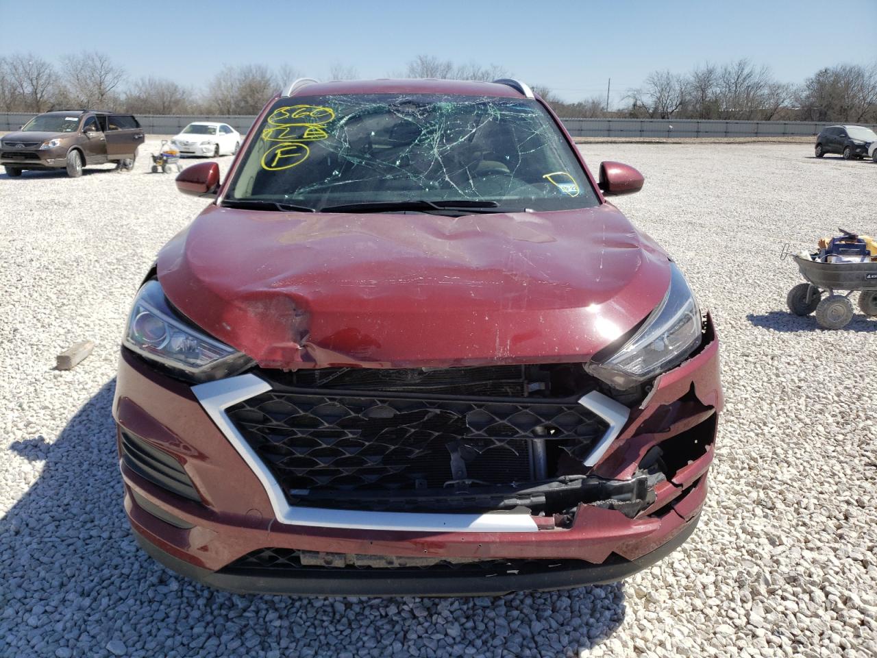 Photo 9 from auction – 2020 HYUNDAI TUCSON LIM with VIN KM8J33A49LU237352