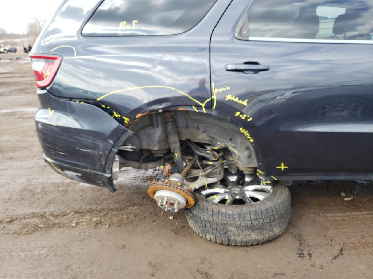 Photo 9 from auction – 2014 DODGE DURANGO R/ with VIN 1C4SDJCT6EC593765