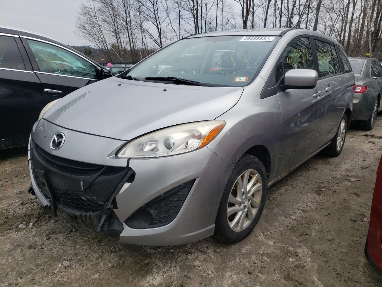 Photo 2 from auction – 2012 MAZDA 5 with VIN JM1CW2BL0C0102112