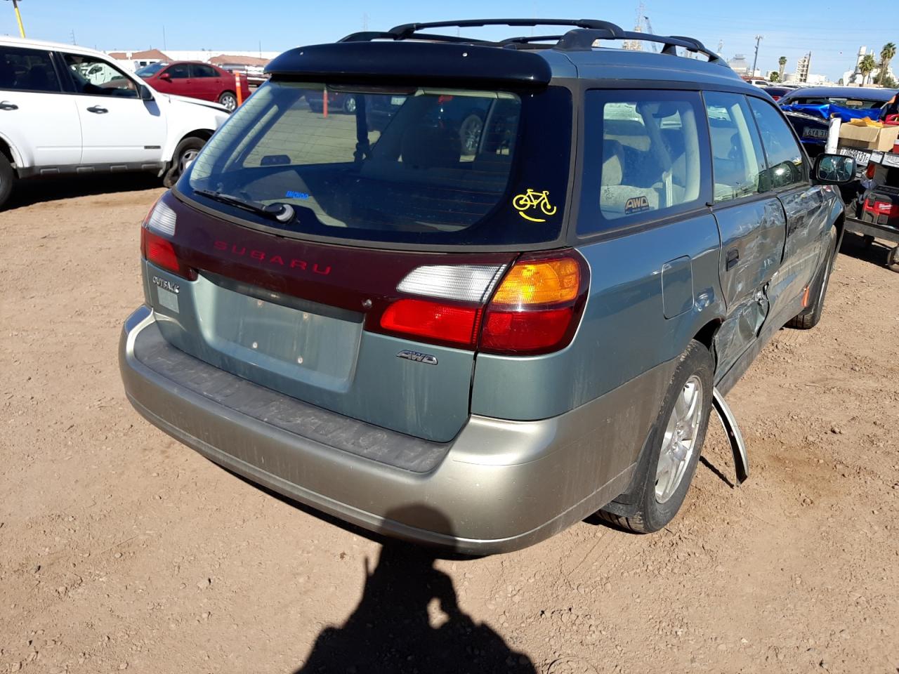 Photo 4 from auction – 2004 SUBARU LEGACY OUT with VIN 4S3BH675447608767