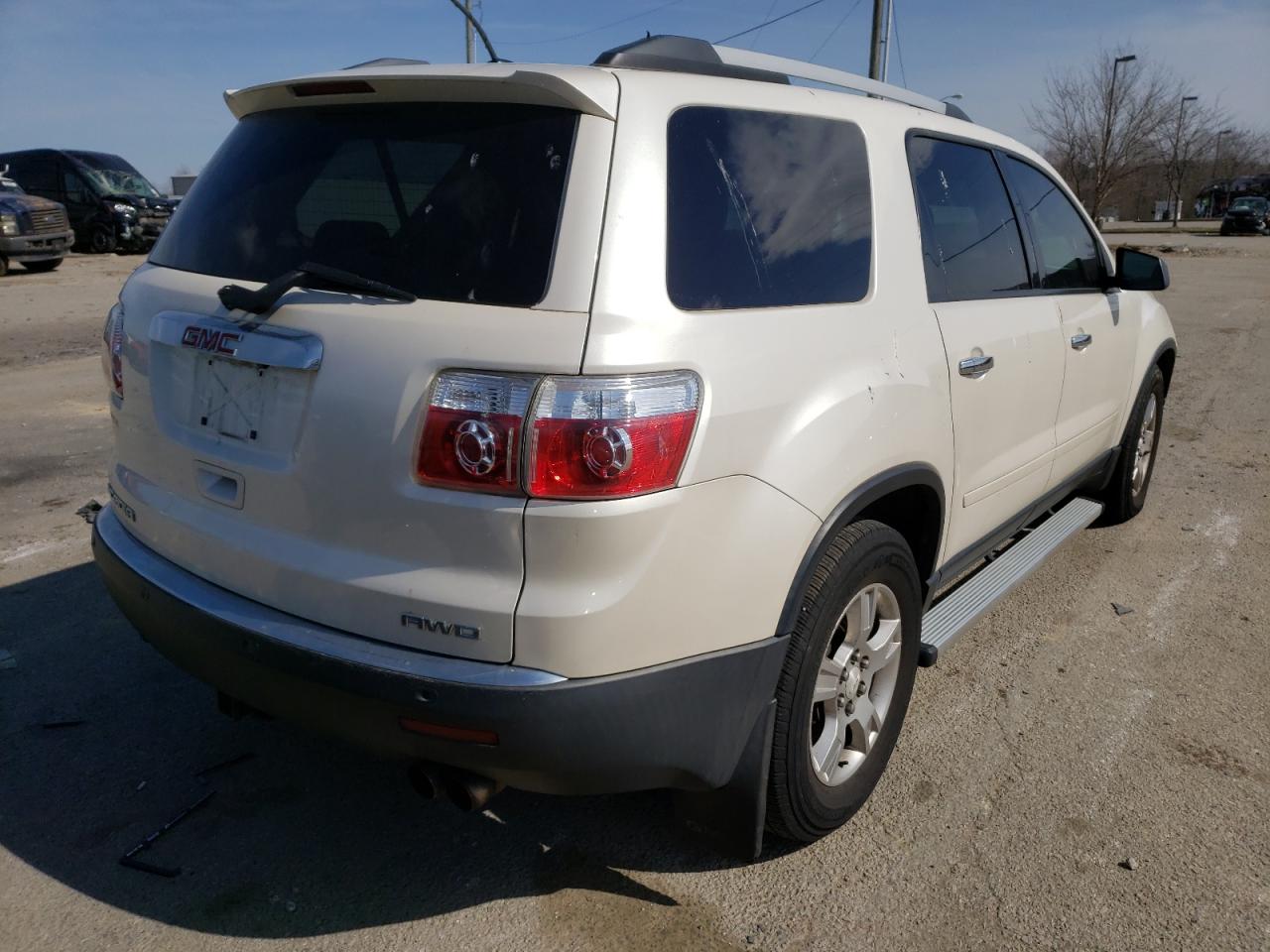 Photo 4 from auction – 2011 GMC ACADIA SLE with VIN 1GKKVPED0BJ221954