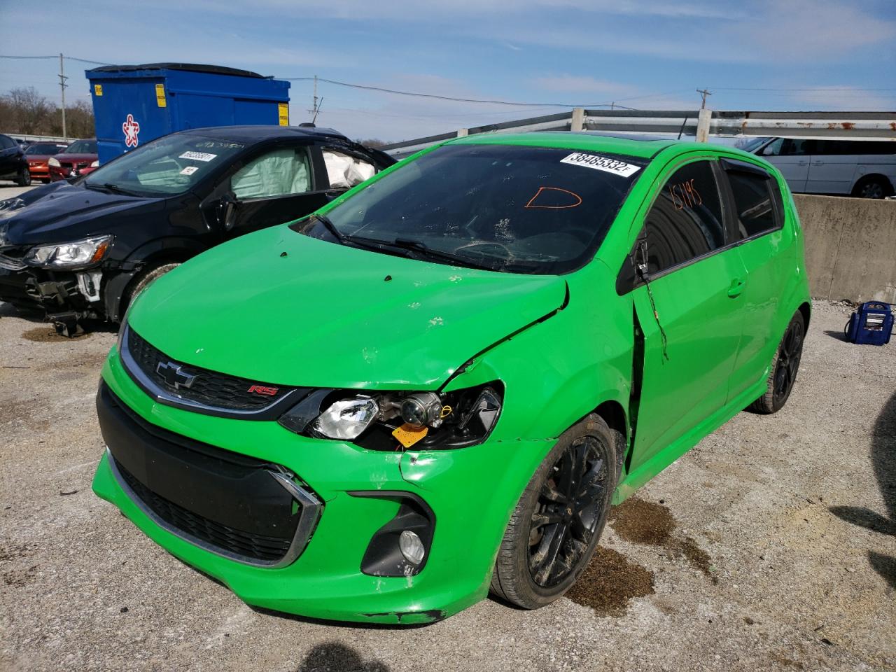 Photo 2 from auction – 2017 CHEVROLET SONIC LT with VIN 1G1JD6SB3H4158274