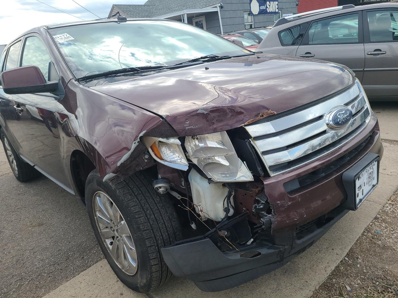 FORD EDGE SEL 2009 with VIN 2FMDK38C89BA59901 - Photo from auction