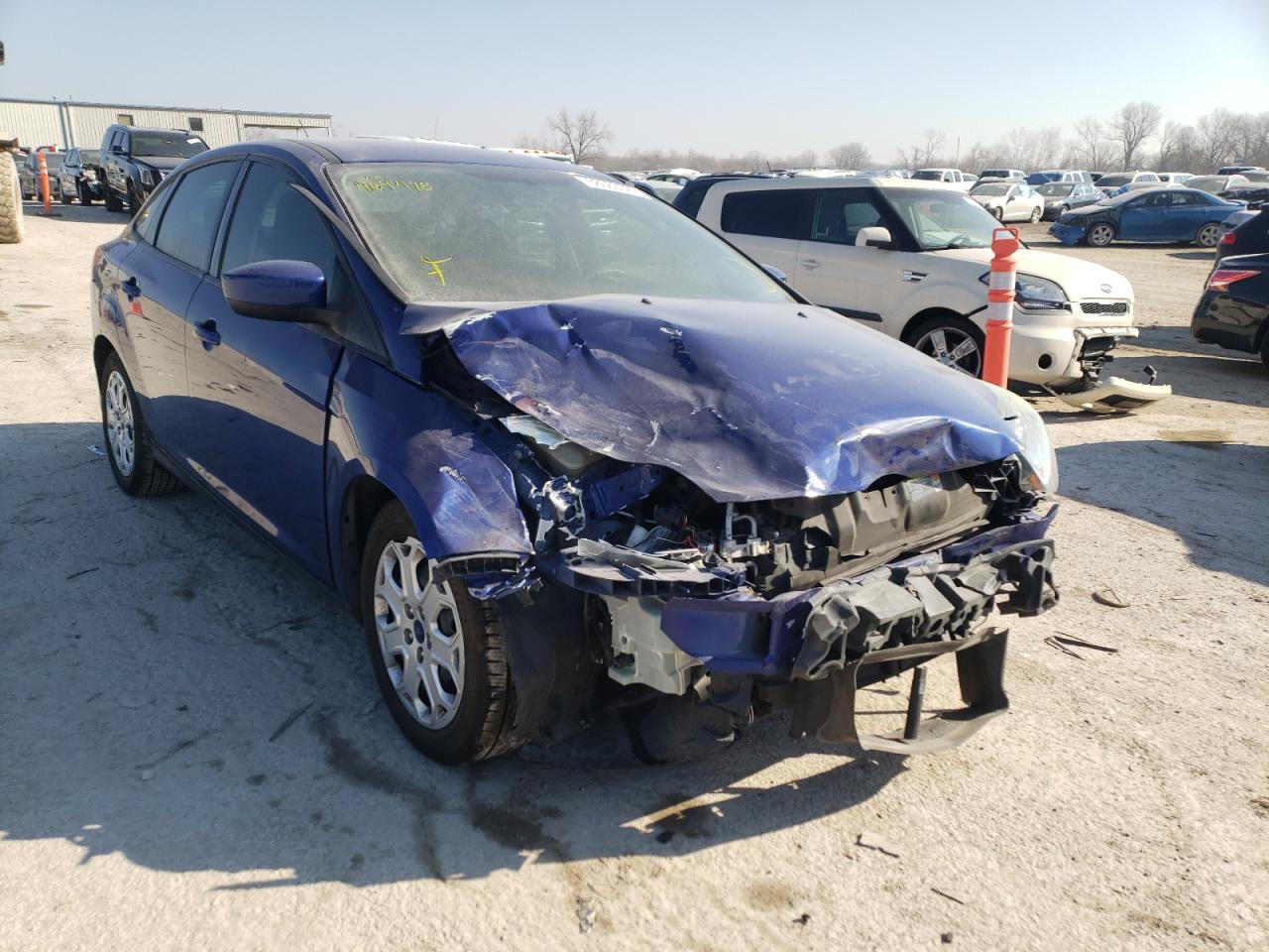 FORD FOCUS SE 2012 with VIN 1FAHP3F24CL469478 - Photo from auction