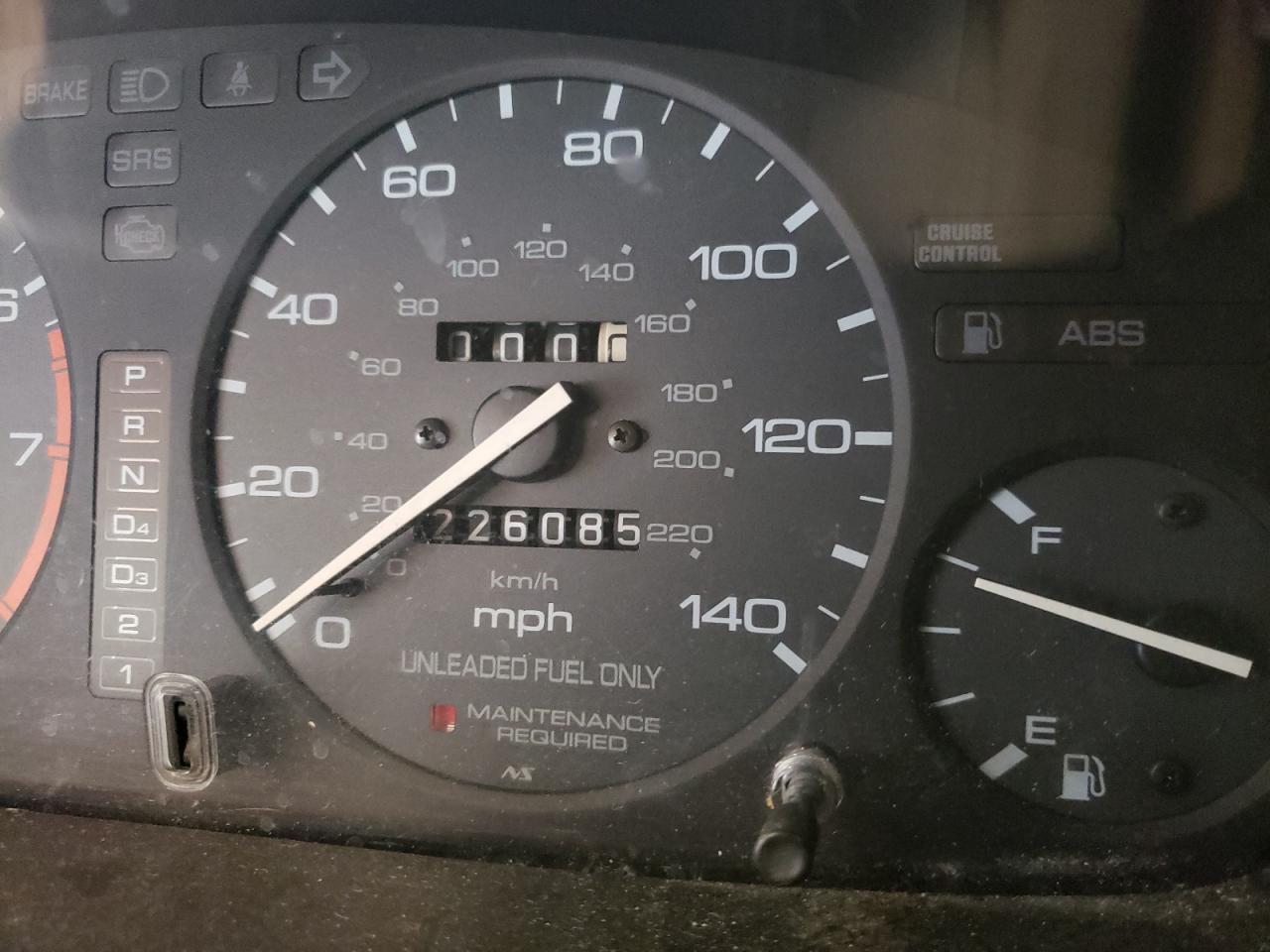 Photo 8 from auction – 1997 HONDA ACCORD EX with VIN 1HGCD5650VA026411