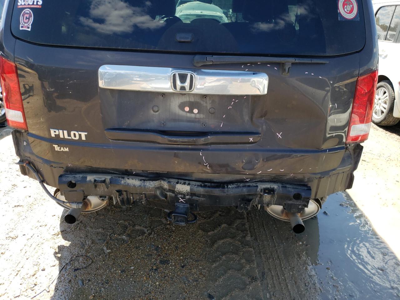 Photo 9 from auction – 2015 HONDA PILOT LX with VIN 5FNYF3H20FB014404