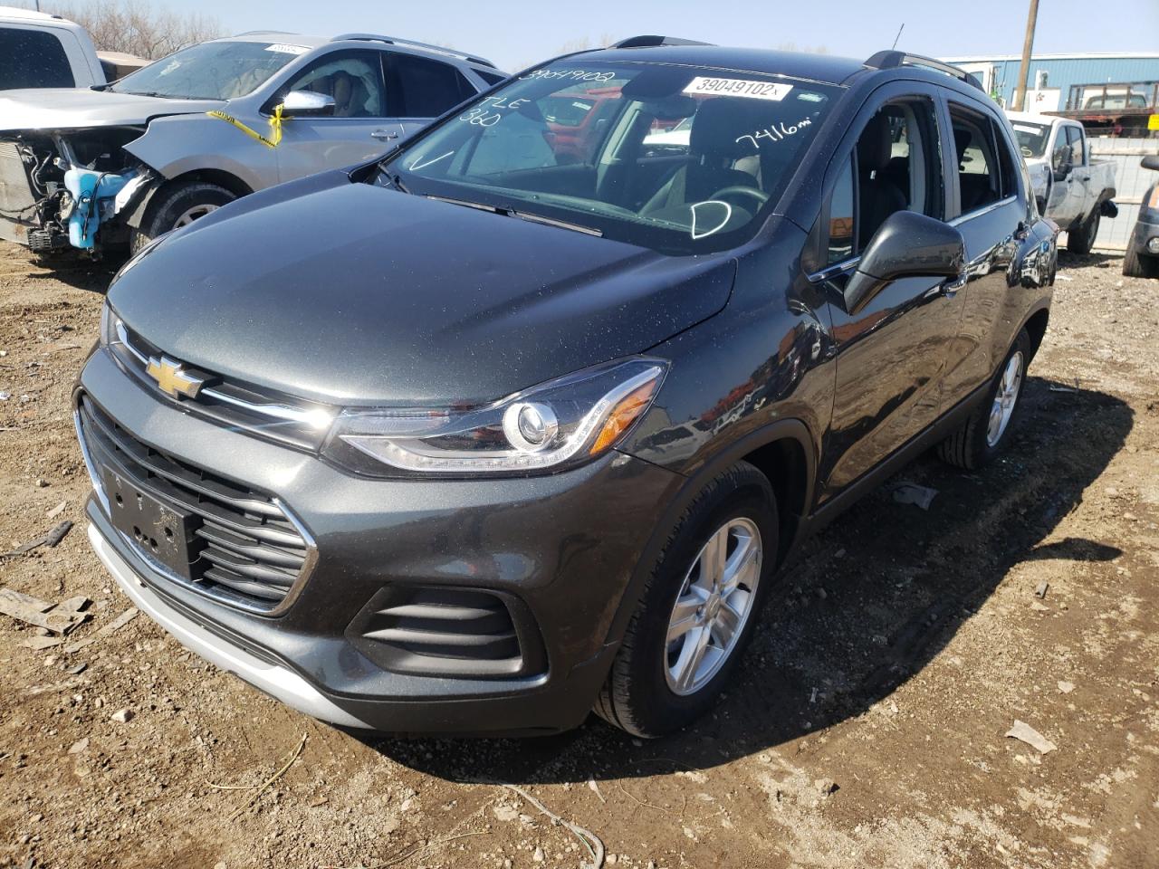 Photo 2 from auction – 2019 CHEVROLET TRAX 1LT with VIN 3GNCJLSB8KL315474