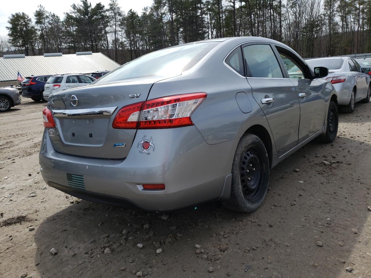 Photo 4 from auction – 2014 NISSAN SENTRA S with VIN 3N1AB7AP1EY224817