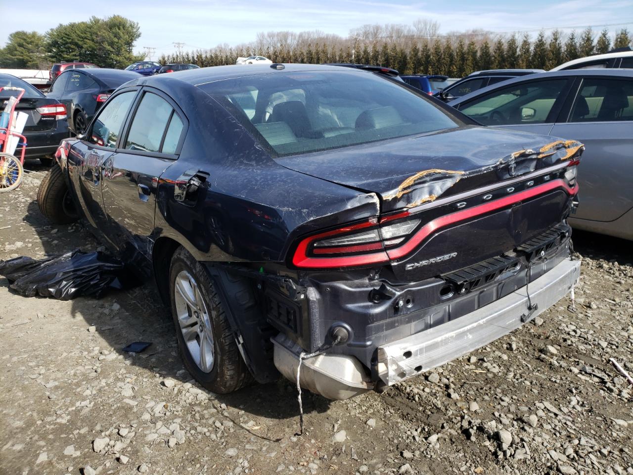 Photo 3 from auction – 2019 DODGE CHARGER SX with VIN 2C3CDXBG0KH709549