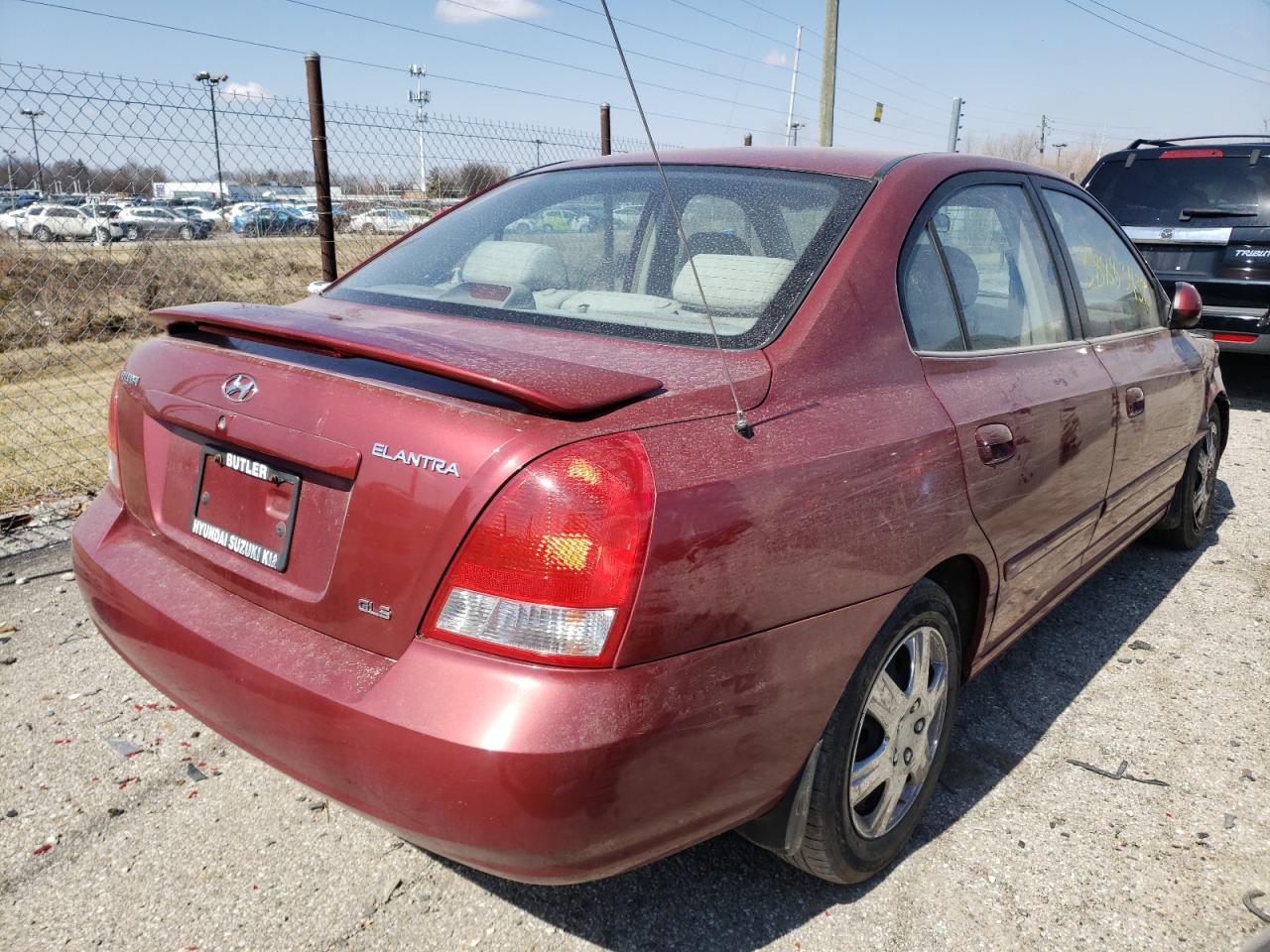 Photo 4 from auction – 2002 HYUNDAI ELANTRA GL with VIN KMHDN45D62U320520