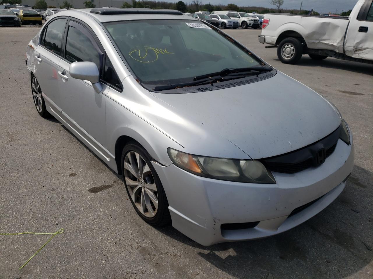 HONDA CIVIC EX 2010 with VIN 2HGFA1F87AH514422 - Photo from auction