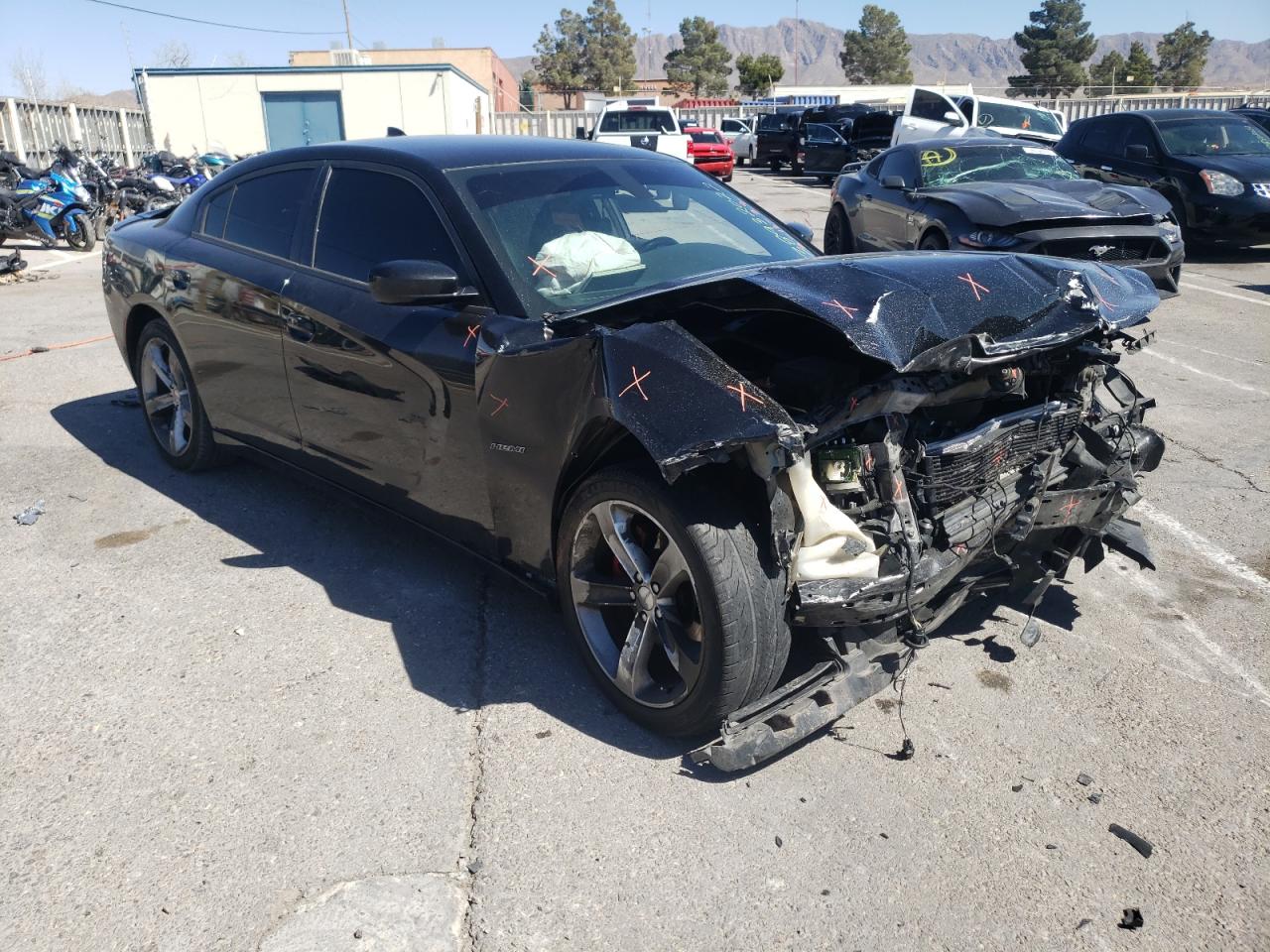 DODGE CHARGER R/ 2016 with VIN 2C3CDXCT0GH172765 - Photo from auction