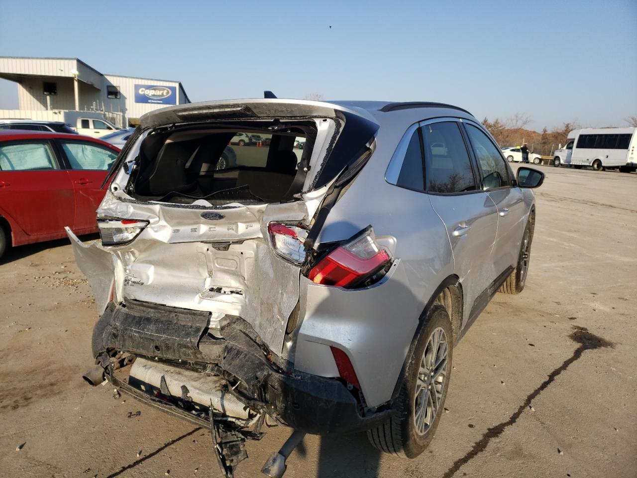 Photo 4 from auction – 2020 FORD ESCAPE SEL with VIN 1FMCU0H61LUA10474