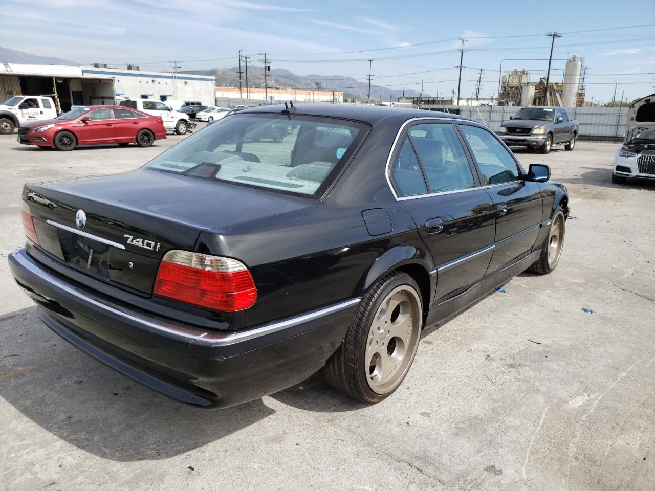 Photo 4 from auction – 2001 BMW 740 I AUTO with VIN WBAGG83411DN82124