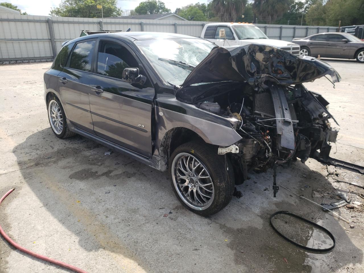 MAZDA 3 HATCHBAC 2008 with VIN JM1BK344881777713 - Photo from auction