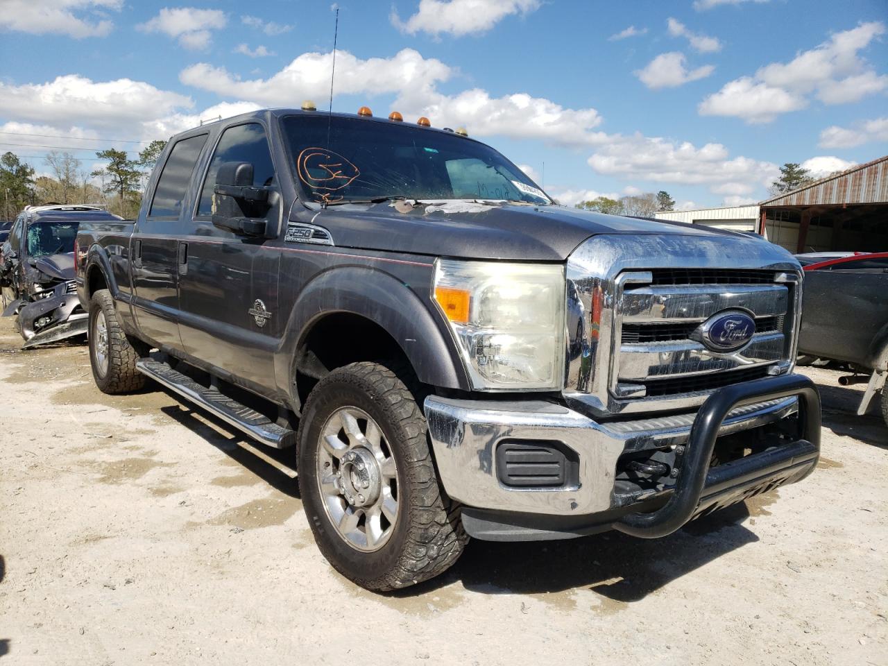FORD F250 SUPER 2012 with VIN 1FT7W2BT4CEB28023 - Photo from auction
