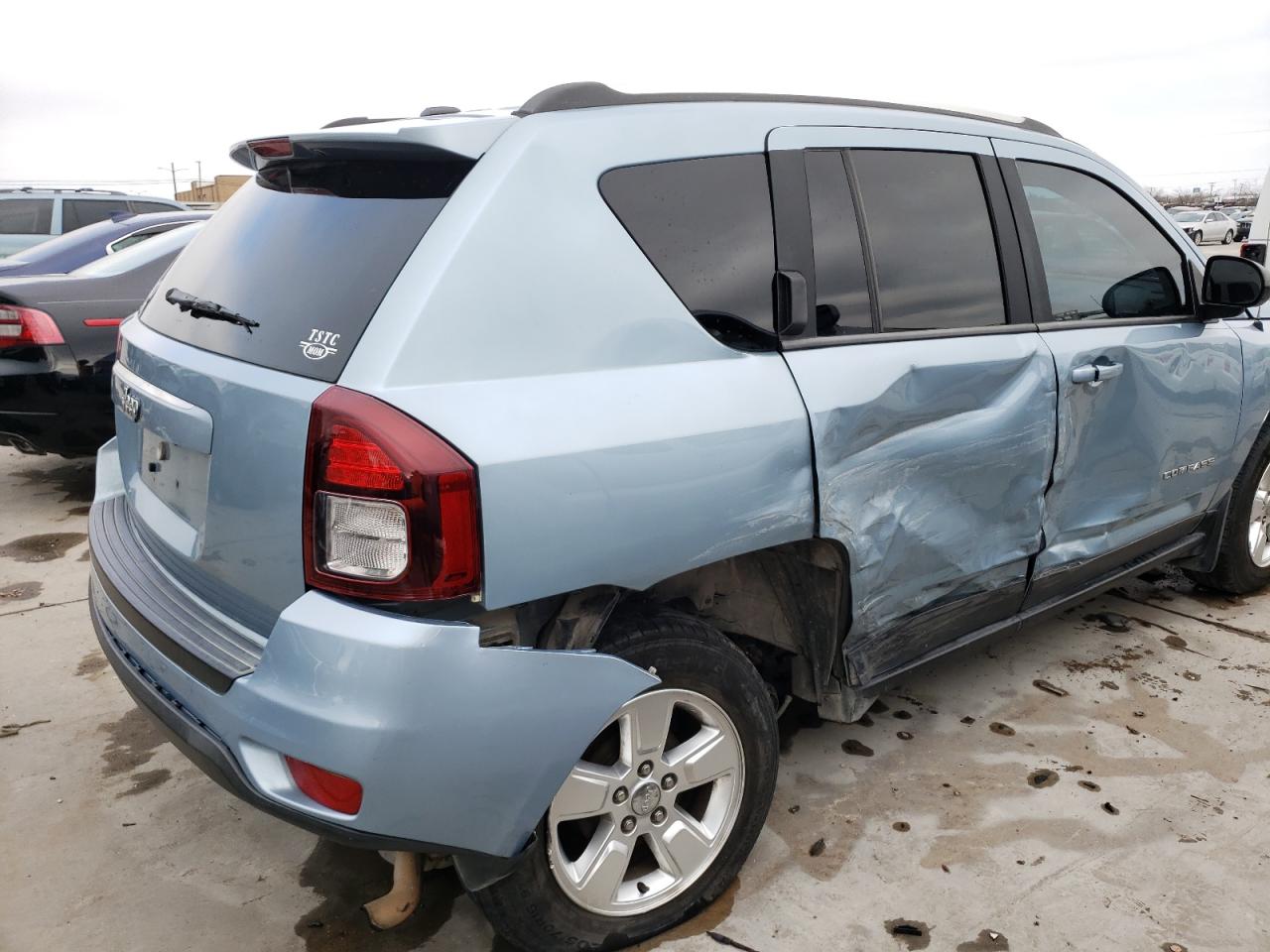Photo 9 from auction – 2014 JEEP COMPASS SP with VIN 1C4NJCBA1ED504163